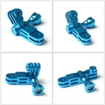 Action Camera Universal Aluminum Alloy Three-way Adjustment Arm 360 Degree Adapter - Image 4
