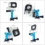 Action Camera Universal Aluminum Alloy Three-way Adjustment Arm 360 Degree Adapter - Image 5