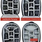 CADeN USB SLR Camera Bag Professional  Waterproof Portable Unisex Camera Bag - Image 8