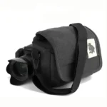 Universal DSLR Camera Shoulder Bag Canvas Photo Handbag, External size: 19 x 17 x 10mm