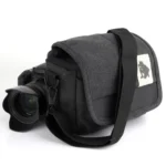 Universal DSLR Camera Shoulder Bag Canvas Photo Handbag, External size: 19 x 17 x 10mm - Image 2