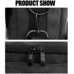 Universal DSLR Camera Shoulder Bag Canvas Photo Handbag, External size: 19 x 17 x 10mm - Image 5