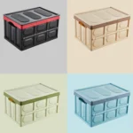 Car Trunk Storage Box Foldable Car Plastic Storage Box - Image 7