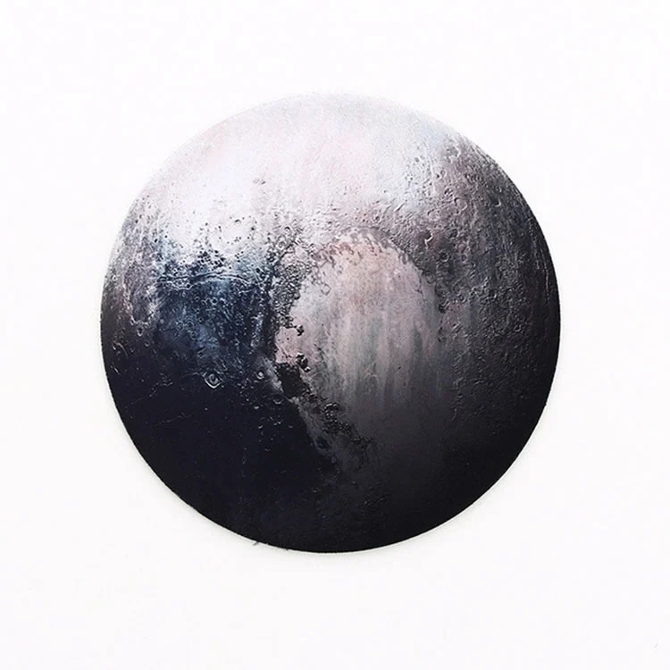 2 PCS 22cm Cute Fruit Series Round Mouse Pad Desk Pad Office Supplies