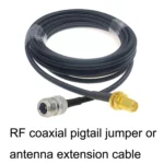 RP-SMA Female to N Female RG58 Coaxial Adapter Cable - Image 3