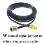 SMA Female to N Female RG58 Coaxial Adapter Cable - Image 3