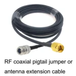 SMA Male to N Female RG58 Coaxial Adapter Cable - Image 3