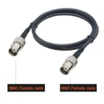 BNC Female To BNC Male RG58 Coaxial Adapter Cable - Image 2