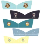 1 Pair Car Window Magnet Sunshade Curtain Heat Insulation Sun Block - Image 2