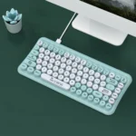 LANGTU LT700 85 Keys Wired Film Silent Punk Keyboard, Cable Length: 1.5m - Image 6