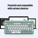 LANGTU LT700 85 Keys Wired Film Silent Punk Keyboard, Cable Length: 1.5m - Image 4