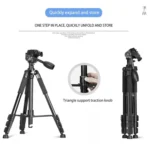 QingZhuangShiDai Q111H Aluminum Alloy Mobile Phone Camera Photography Tripod - Image 6