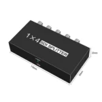 1 In 4 Out SD-SDI / HD-SDI / 3G-SDI Distribution Amplifier Video SDI Splitter - Image 3