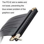 PCI-E 3.0 16X 180-degree Graphics Card Extension Cable Adapter Cable, Length: - Image 4