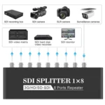 1 In 8 Out SD-SDI / HD-SDI / 3G-SDI Distribution Amplifier Video SDI Splitter - Image 8
