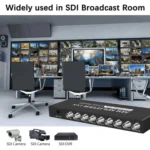 1 In 8 Out SD-SDI / HD-SDI / 3G-SDI Distribution Amplifier Video SDI Splitter - Image 9