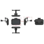 CHZ-12 Car Rear Pillow Telescopic Bracket Car Seat Phone Holder - Image 4