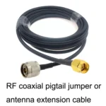 SMA Male to N Male RG58 Coaxial Adapter Cable - Image 4