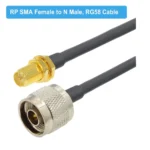 RP-SMA Female To N Male RG58 Coaxial Adapter Cable - Image 2