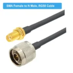 SMA Female To N Male RG58 Coaxial Adapter Cable - Image 2