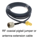 SMA Female To N Male RG58 Coaxial Adapter Cable - Image 3