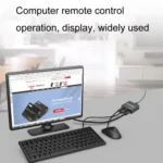 FJGEAR FJ-HKV50 HDMI+USB To KVM 1080P IP 50M Extender - Image 5