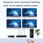 FJGEAR FJ-4K204 2 In 4 Out HD 4K Audio HDMI Switch Distributor - Image 6