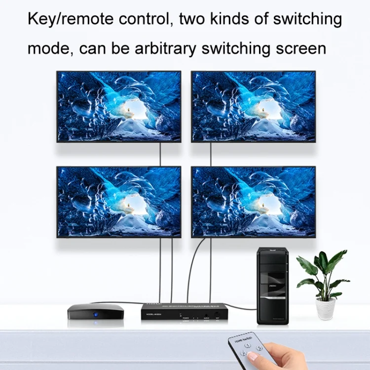 TBD0422751501_B5.webp FJGEAR FJ-4K204 2 In 4 Out HD 4K Audio HDMI Switch Distributor - Image 6