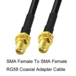 SMA Male To SMA Male RG58 Coaxial Adapter Cable - Image 4