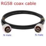 N Male To N Male RG58 Coaxial Adapter Cable - Image 2
