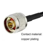 N Male To N Male RG58 Coaxial Adapter Cable - Image 3