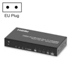 FJGEAR FJ-401HF 4 In 1 Out 4K HDMI Splitter Supports Four Screen Segmentation