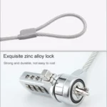 Four Digit Computer Lock Notebook Universal Anti-theft Password Lock - Image 6