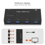 VGA Switcher with Four Inputs and One Output Computer VGA Video Converter - Image 4