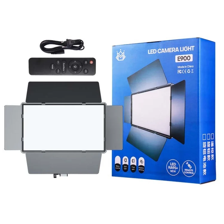 TBD0423412101_1.webp E900  55W  3000K-6500K Flat Panel Lights Live Broadcast Fill Light - Image 6