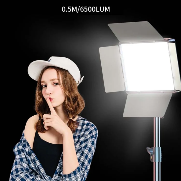 TBD0423412101_B1.webp E900  55W  3000K-6500K Flat Panel Lights Live Broadcast Fill Light - Image 2