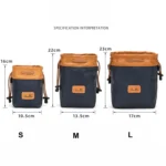 S.C.COTTON Camera Lens Protection Bag Liner Bag Waterproof Camera Storage Bag - Image 3