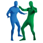 Photo Stretchy Body Green Screen Suit Video Chroma Key Tight Suit - Image 2