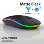 10 Inch RGB Colorful Backlit Bluetooth Keyboard And Mouse Set For Mobile Phone / Tablet - Image 6