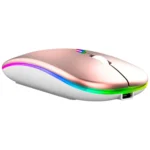 3 Keys RGB Backlit Silent Bluetooth Wireless Dual Mode Mouse - Image 7