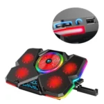 CoolCold 5V Speed Control Version Gaming Laptop Cooler Notebook Stand,Spec: