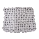 Hand-woven Home Decoration Twist Anti-skid Mat Shooting Props - Image 2