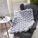 Hand-woven Home Decoration Twist Anti-skid Mat Shooting Props - Image 3