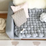 Hand-woven Home Decoration Twist Anti-skid Mat Shooting Props - Image 4