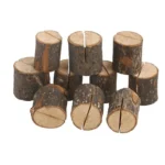 10 PCS Log Stump Note Holder Photo Clip Creative Home DIY Decorative Ornaments Shooting Props - Image 2
