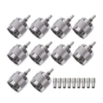 N Type Plug Connector Low Loss RF Coaxial Connector