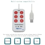 6 Keys Custom PS Shortcut Keys Medical Ultrasound Acquisition USB Keypad, Cable Length: 2m - Image 3