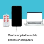 6 Keys Custom PS Shortcut Keys Medical Ultrasound Acquisition USB Keypad, Cable Length: 2m - Image 5