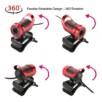 HXSJ A859 480P Computer Network Course Camera Video USB Camera Built-in Sound-absorbing Microphone - Image 5