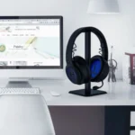 Headphone Holder Internet Cafe Headset Display Stand - Image 6